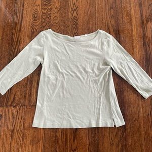 KOTN light mint 3/4 length sleeve shirt size p/s
